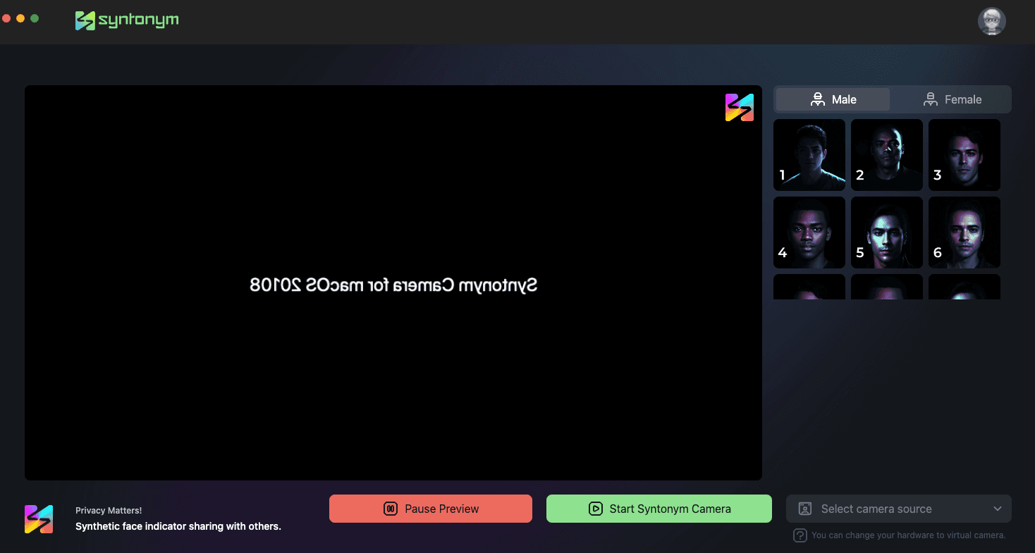 Syntonym Virtual Cam